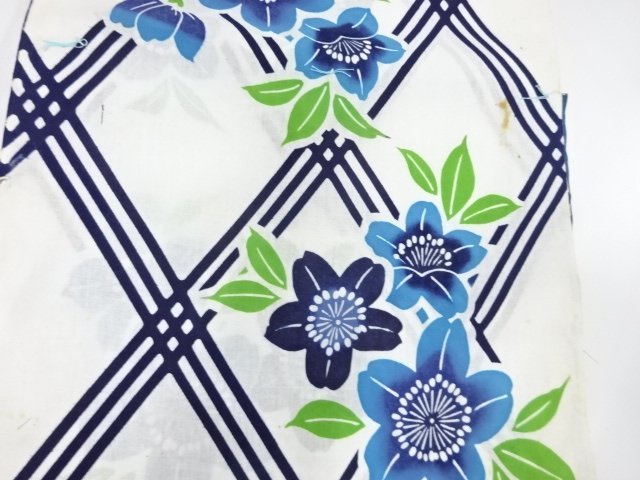  アンティーク　浴衣地反物